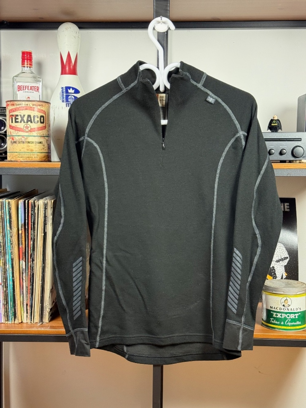 Helly Hansen Women Lifa half zip Base Layer Size Large merino wool
